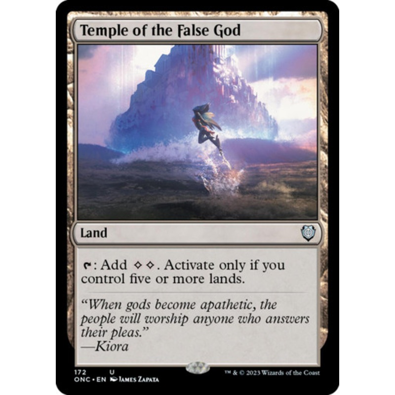 Temple of the False God | Phyrexia: All Will Be One Commander