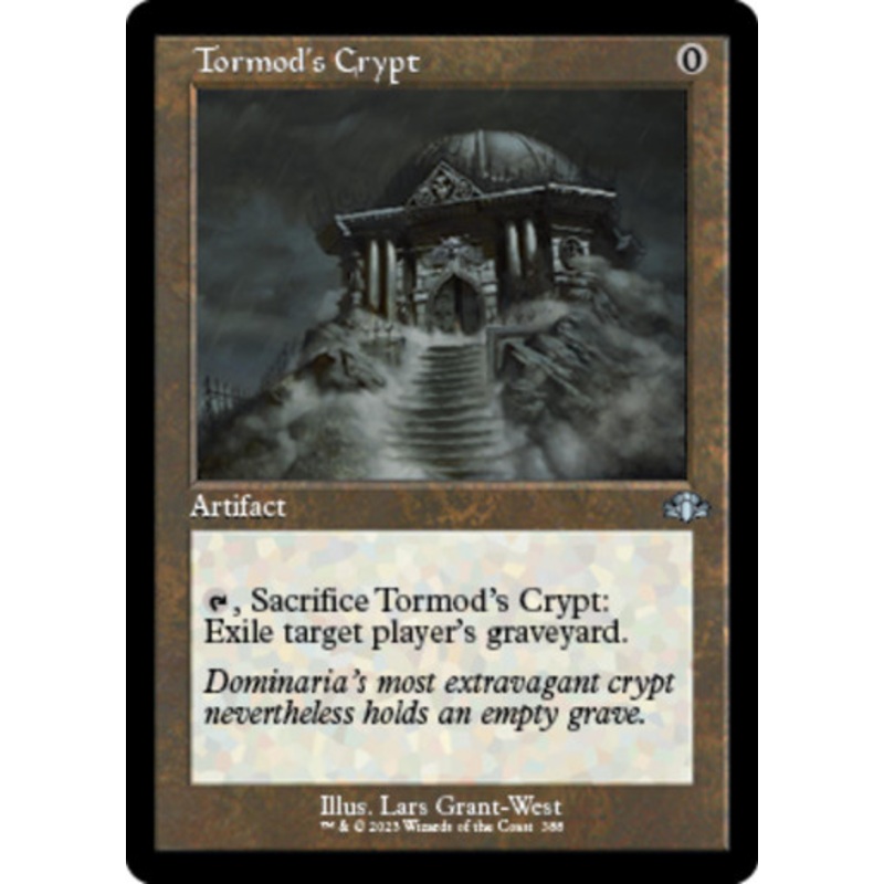 Tormod’s Crypt (Retro Frame foil) | Dominaria Remastered