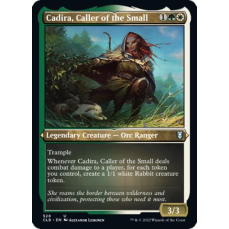 Cadira, Caller of the Small (Etched foil) | Commander Legends: Battle for Baldur’s Gate