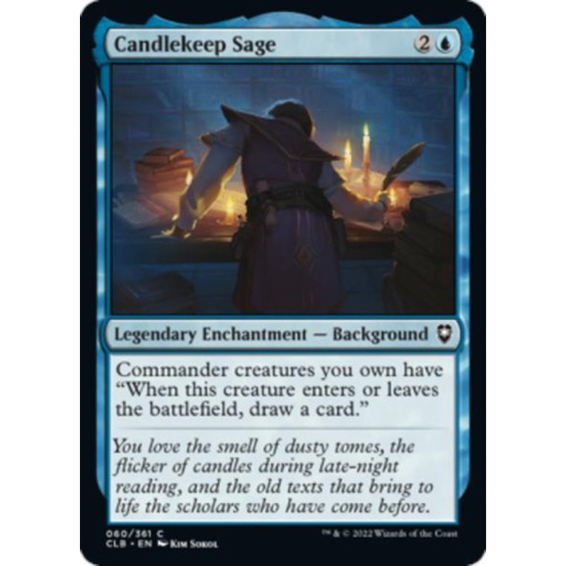 Candlekeep Sage | Commander Legends: Battle for Baldur’s Gate