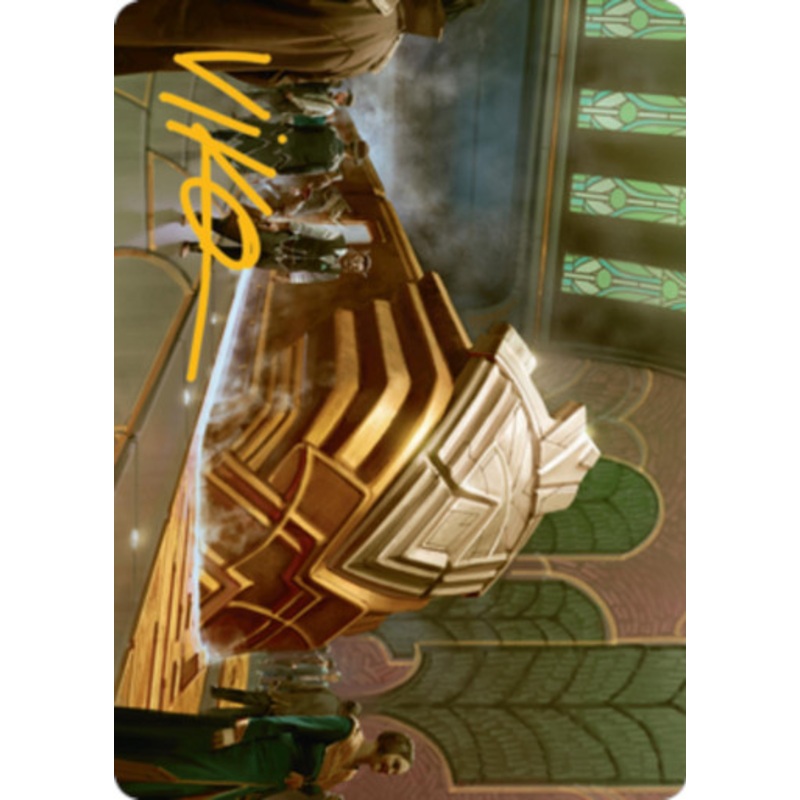 Capenna Express (#20) Art Card (Gold Signature) | Streets of New Capenna