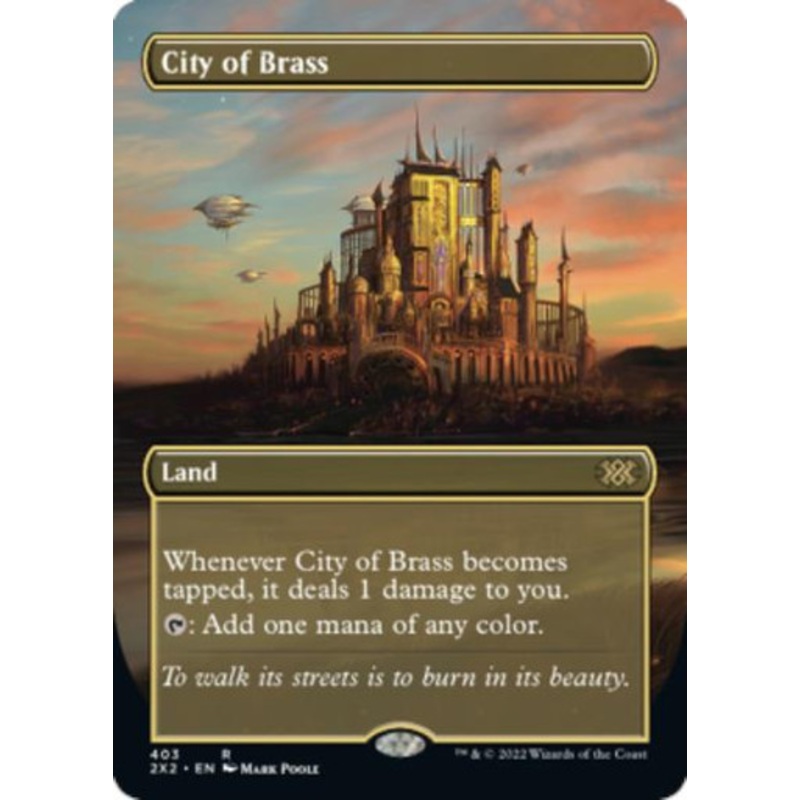City of Brass (Borderless Art foil)
