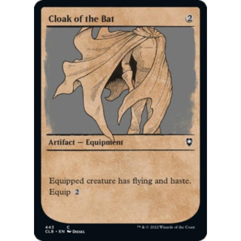 Cloak of the Bat (Rulebook Art) | Commander Legends: Battle for Baldur’s Gate