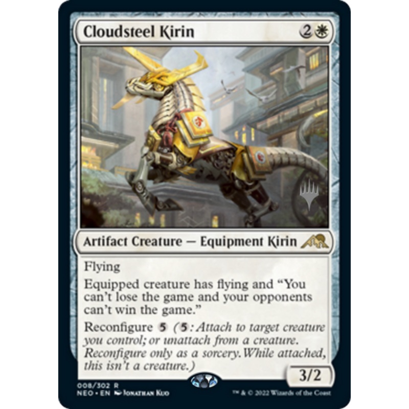 Cloudsteel Kirin (Promo Pack non-foil) | Kamigawa: Neon Dynasty