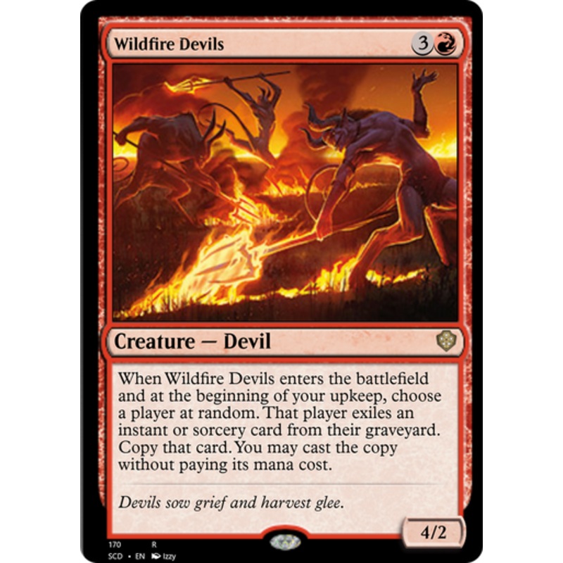 Wildfire Devils | Starter Commander Decks