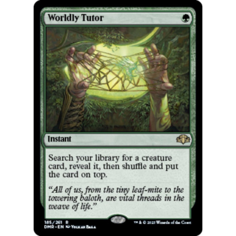 Worldly Tutor | Dominaria Remastered