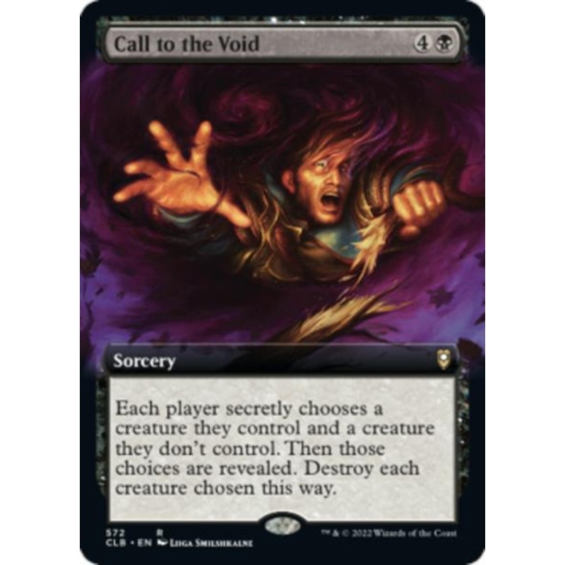 Call to the Void (Extended Art) | Commander Legends: Battle for Baldur’s Gate