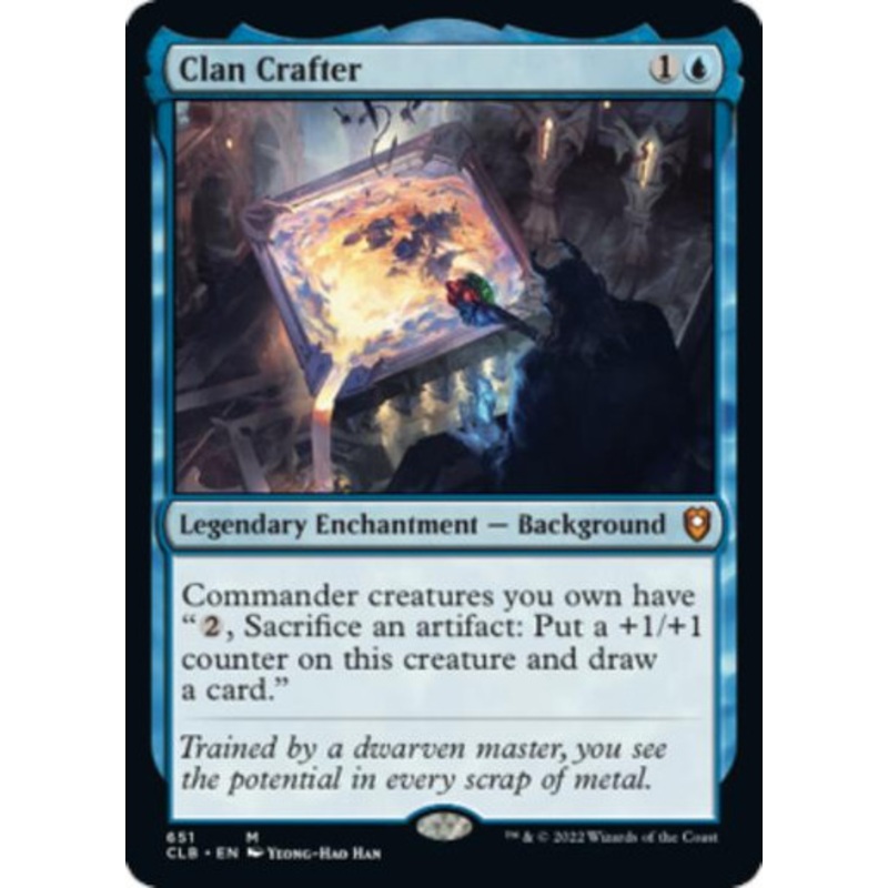 Clan Crafter (foil) | Commander Legends: Battle for Baldur’s Gate