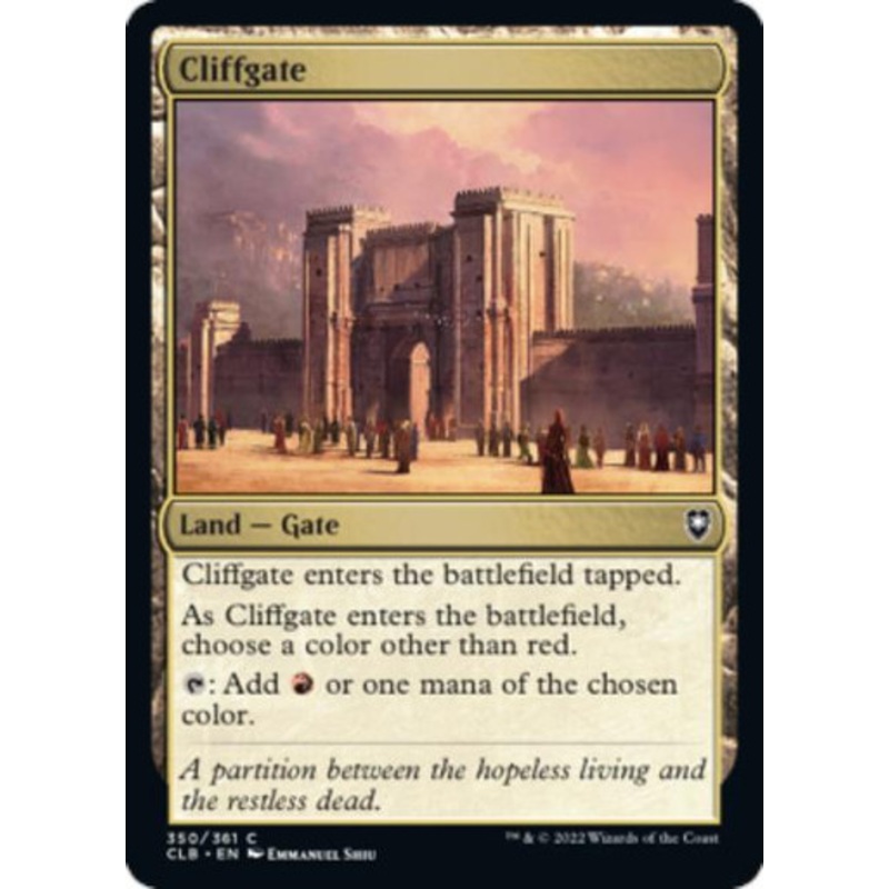 Cliffgate | Commander Legends: Battle for Baldur’s Gate