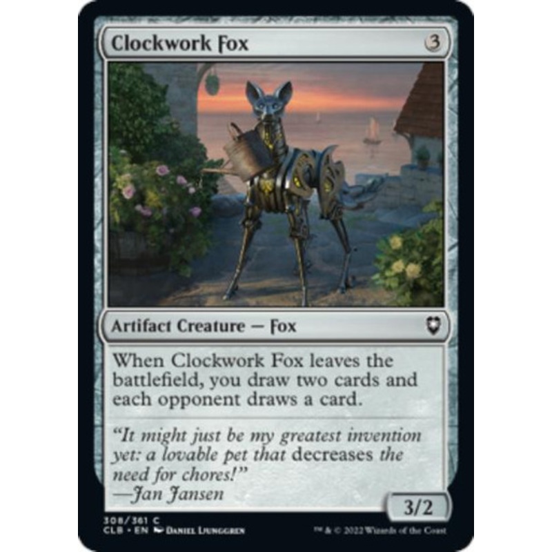 Clockwork Fox | Commander Legends: Battle for Baldur’s Gate