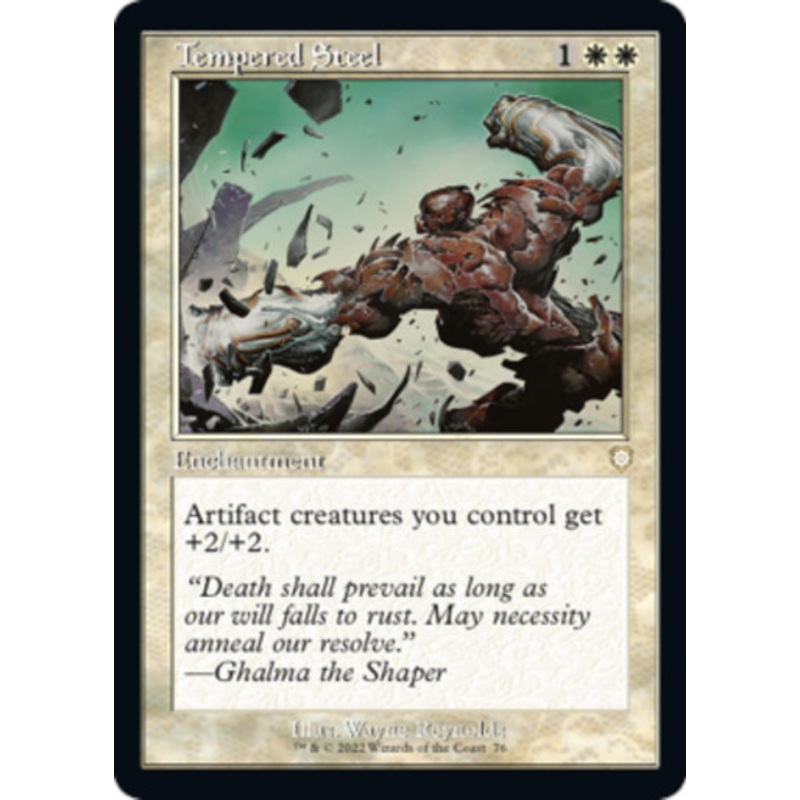 Tempered Steel (Retro Frame) | The Brothers’ War Commander