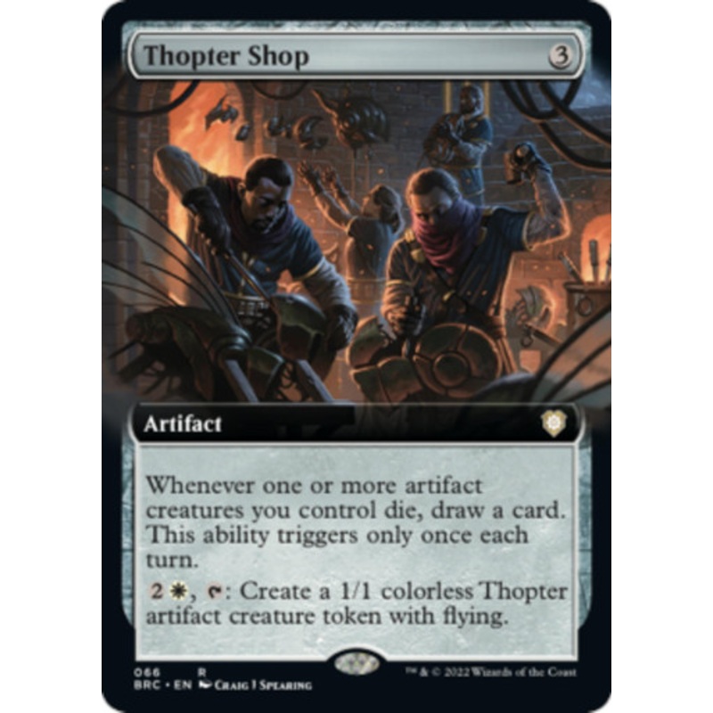 Thopter Shop (Extended Art) | The Brothers’ War Commander
