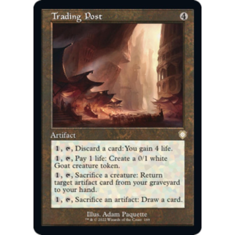 Trading Post (Retro Frame) | The Brothers’ War Commander