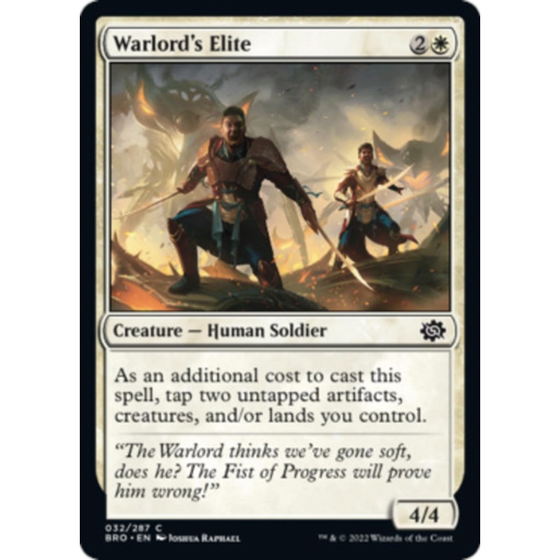 Warlord’s Elite | The Brothers’ War