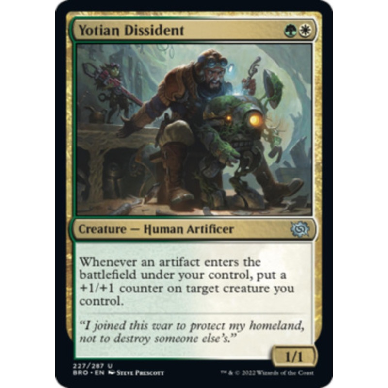 Yotian Dissident (foil) | The Brothers’ War