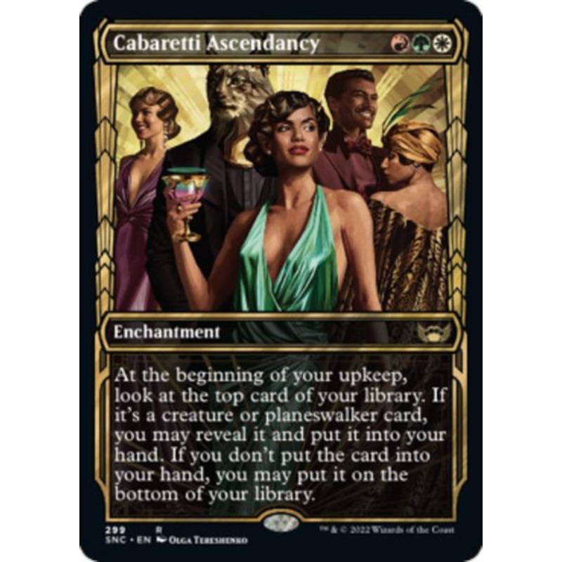 Cabaretti Ascendancy (Golden Age Frame) (foil)