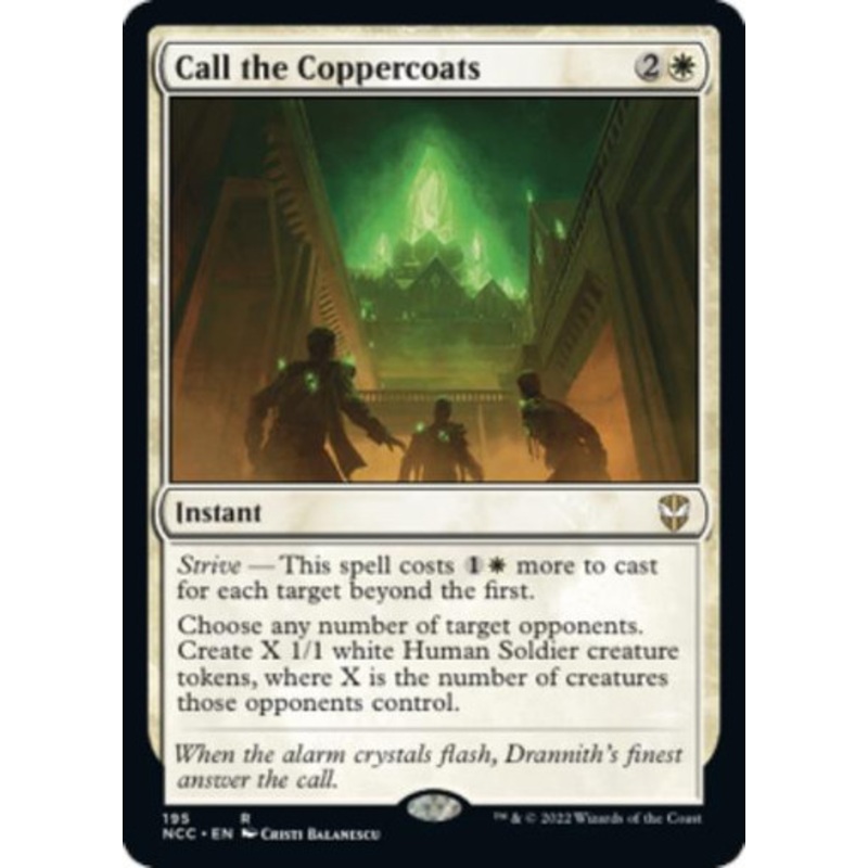 Call the Coppercoats | Streets of New Capenna Commander