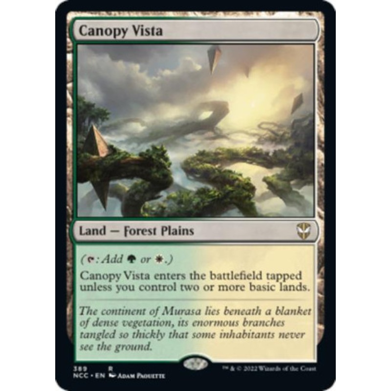Canopy Vista | Streets of New Capenna Commander