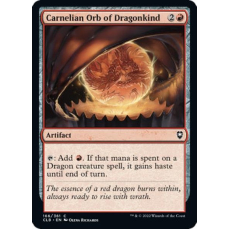 Carnelian Orb of Dragonkind | Commander Legends: Battle for Baldur’s Gate