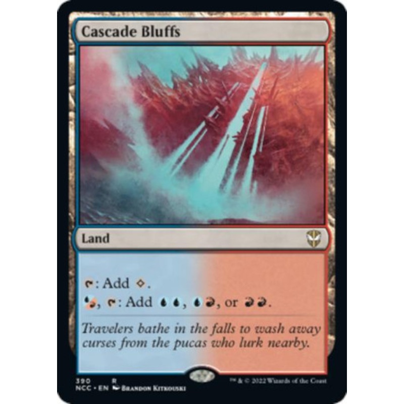 Cascade Bluffs | Streets of New Capenna Commander