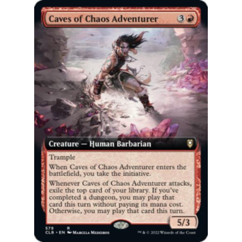 Caves of Chaos Adventurer (Extended Art) | Commander Legends: Battle for Baldur’s Gate