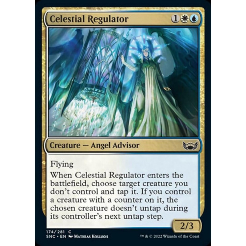 Celestial Regulator (foil) | Streets of New Capenna