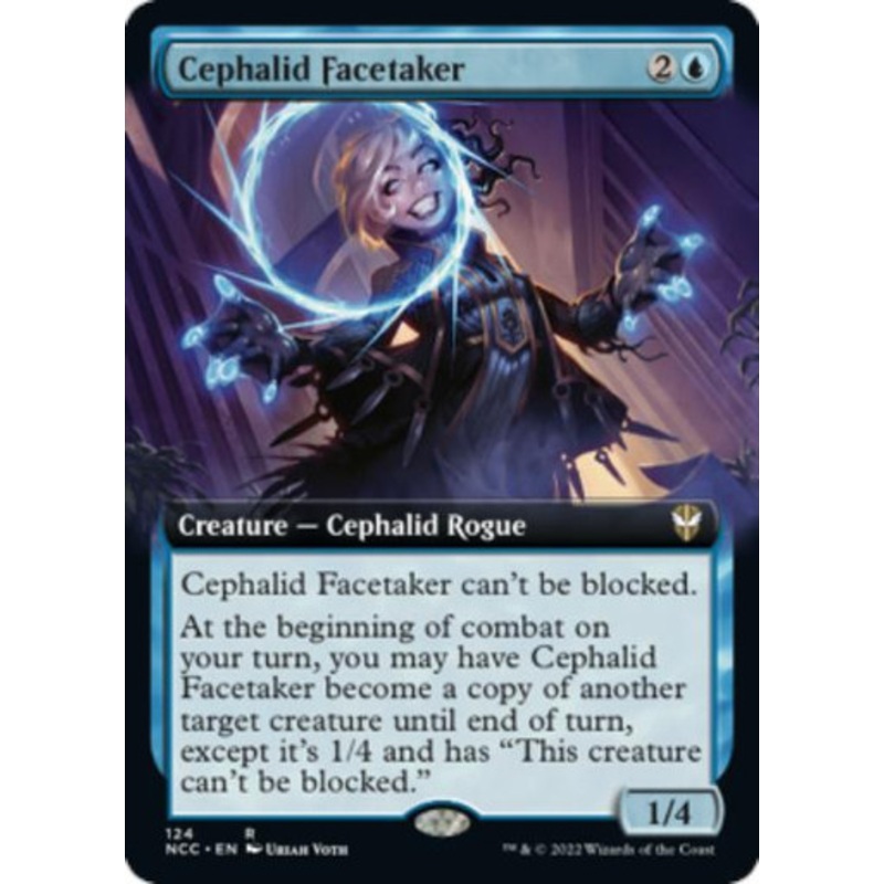 Cephalid Facetaker (Extended Art) | Streets of New Capenna Commander