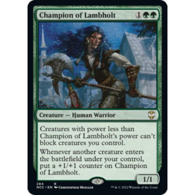 Champion of Lambholt | Streets of New Capenna Commander