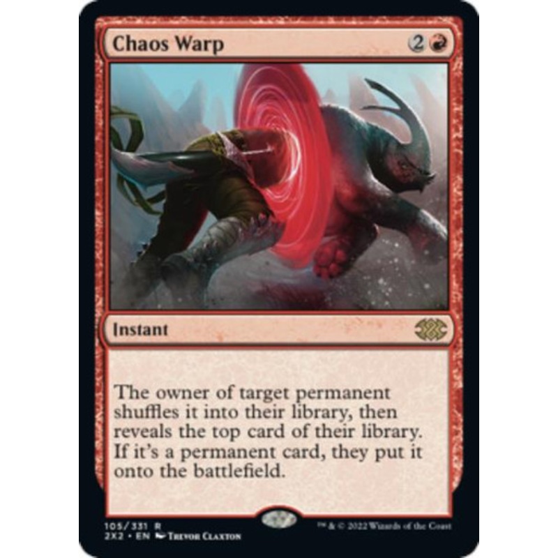 Chaos Warp (foil) | Double Masters 2022