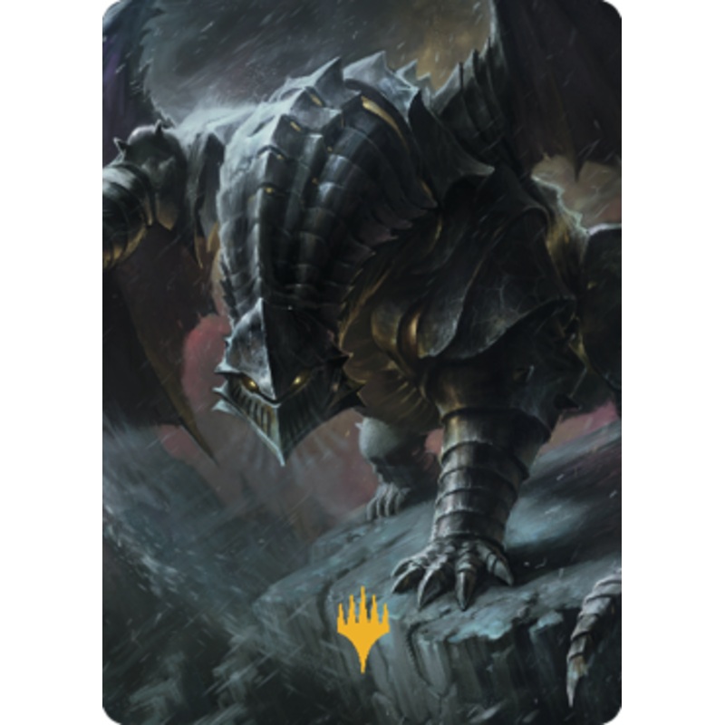 Chardalyn Dragon Art Card (#9) (Gold Signature)