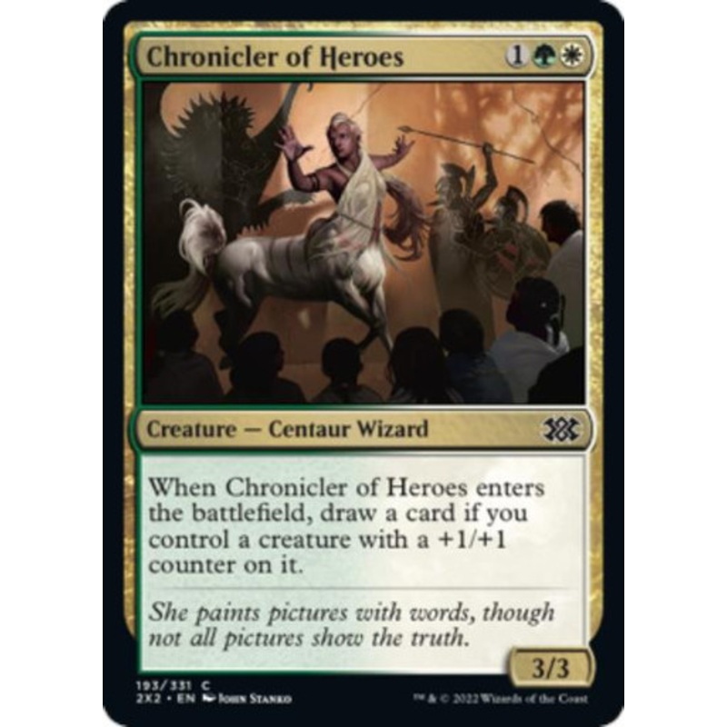 Chronicler of Heroes | Double Masters 2022