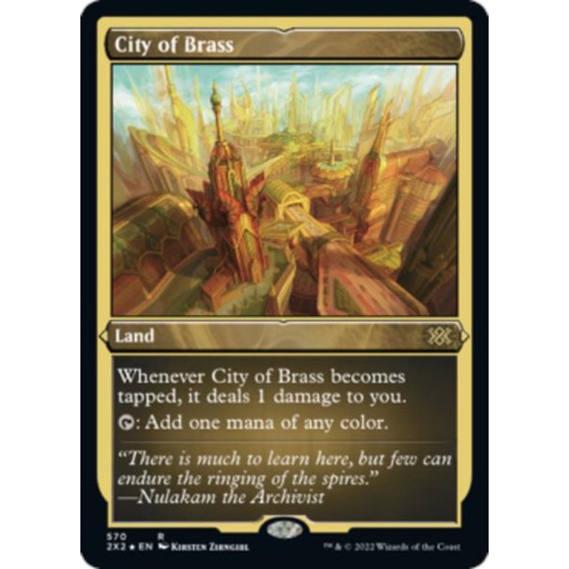 City of Brass (Etched Foil) | Double Masters 2022