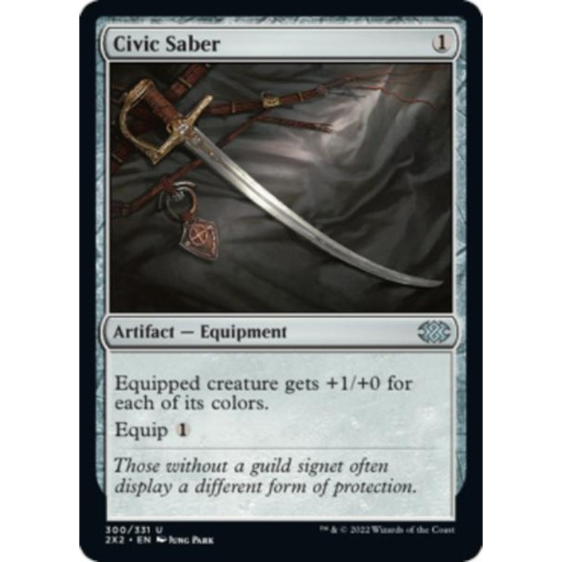 Civic Saber (foil) | Double Masters 2022