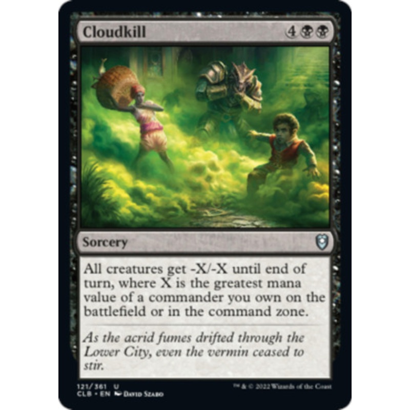 Cloudkill | Commander Legends: Battle for Baldur’s Gate