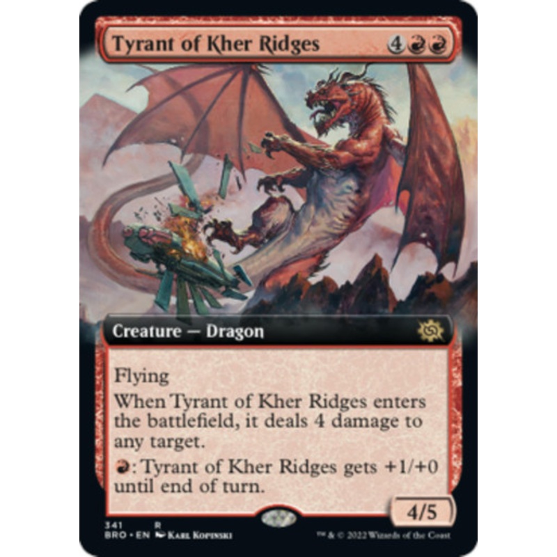 Tyrant of Kher Ridges (Extended Art) | The Brothers’ War