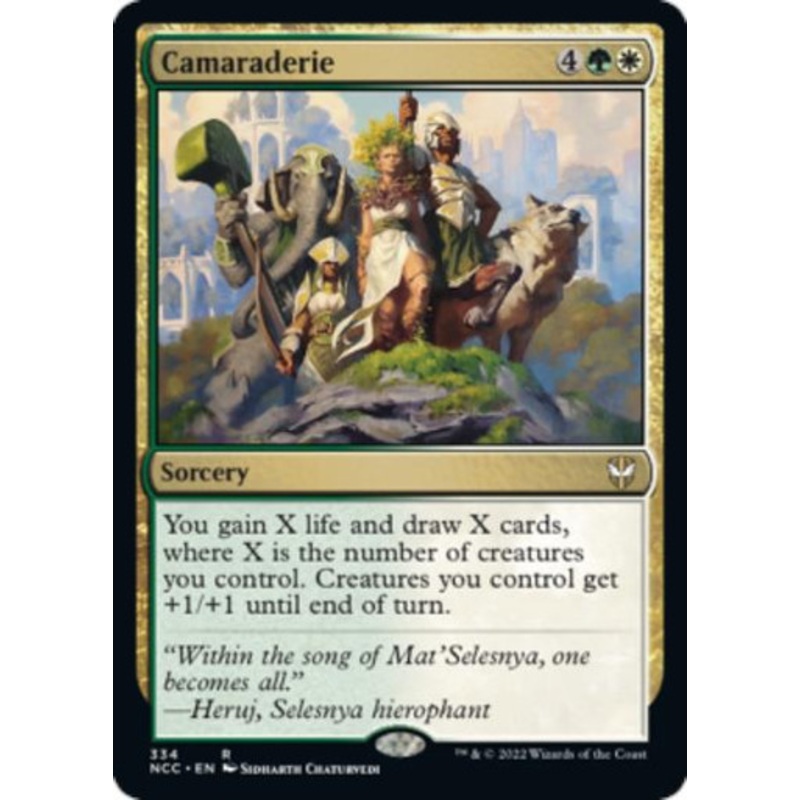 Camaraderie