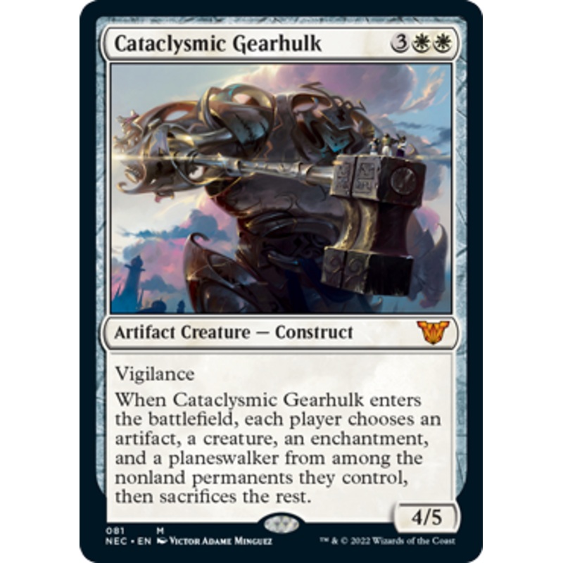 Cataclysmic Gearhulk | Kamigawa: Neon Dynasty Commander