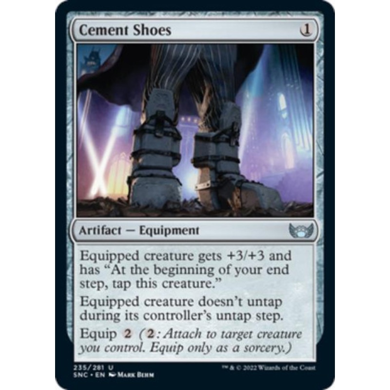 Cement Shoes | Streets of New Capenna