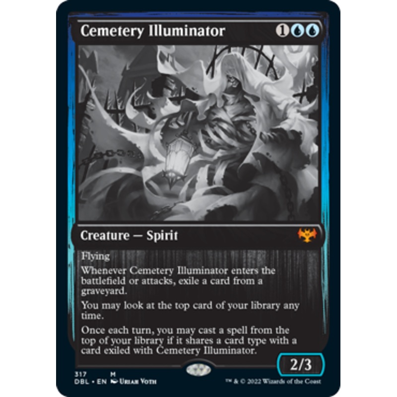 Cemetery Illuminator (foil) | Innistrad: Double Feature