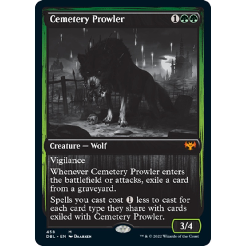 Cemetery Prowler (foil) | Innistrad: Double Feature