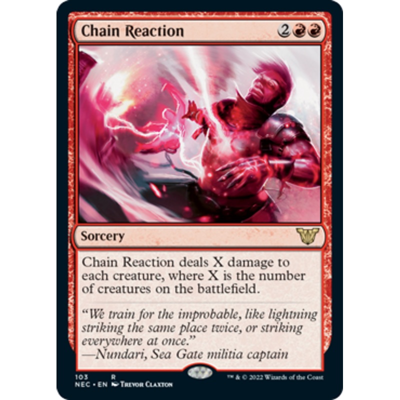 Chain Reaction | Kamigawa: Neon Dynasty Commander
