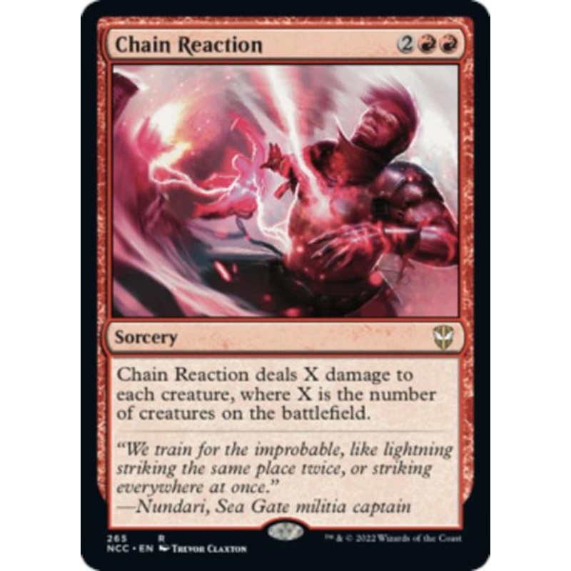 Chain Reaction | Streets of New Capenna Commander
