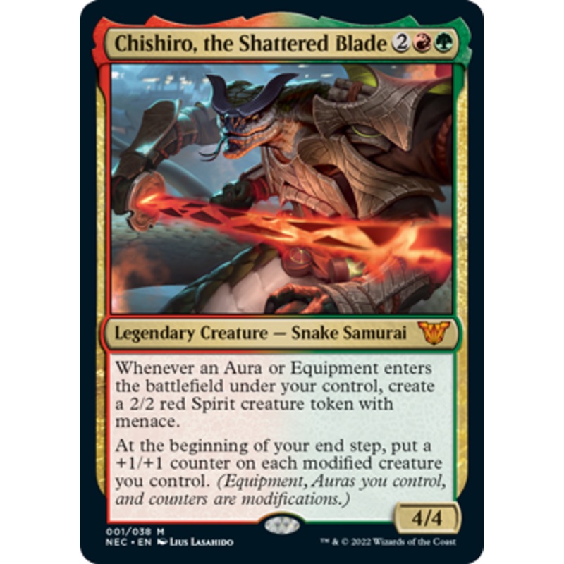 Chishiro, the Shattered Blade | Kamigawa: Neon Dynasty Commander