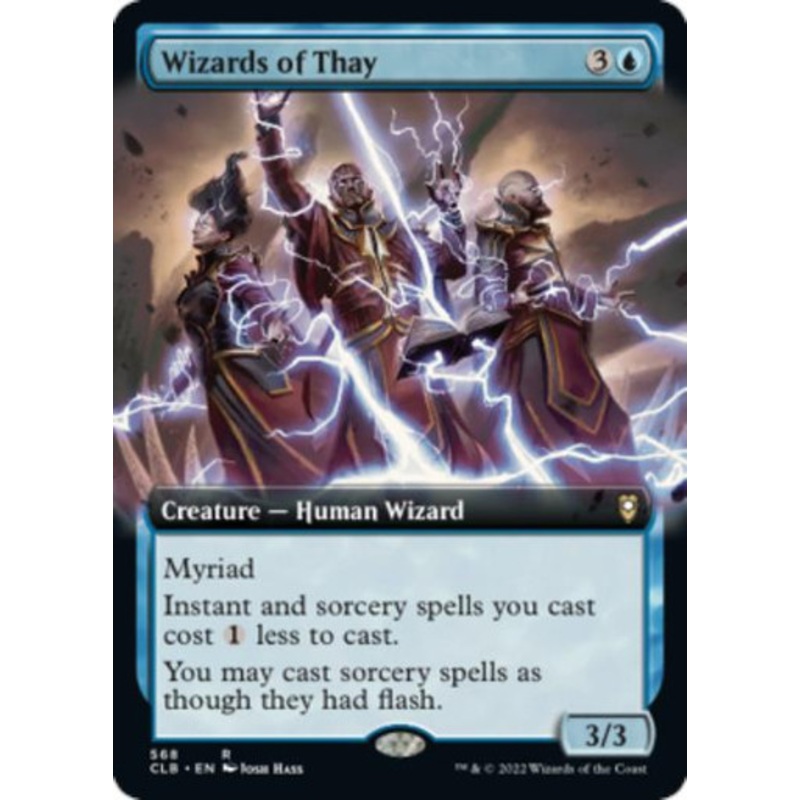 Wizards of Thay (Extended Art) (foil)