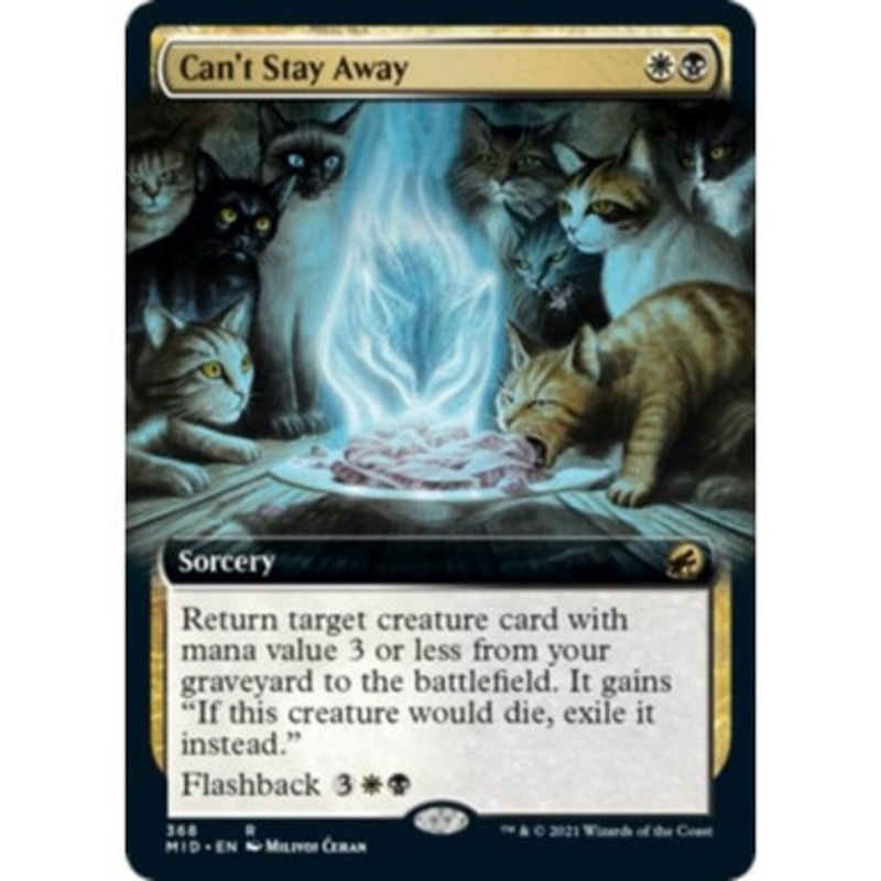 Can’t Stay Away (Extended Art foil) | Innistrad: Midnight Hunt