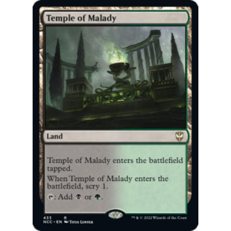 Temple of Malady | Streets of New Capenna Commander