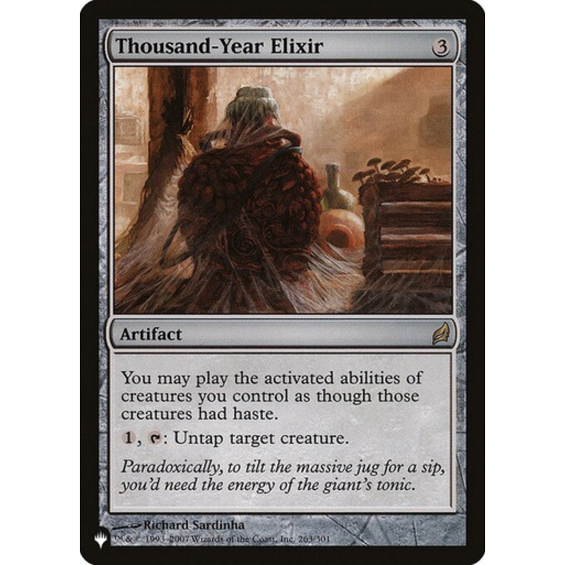 Thousand-Year Elixir (The List Reprint) | Lorwyn