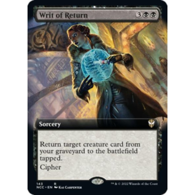 Writ of Return (Extended Art)