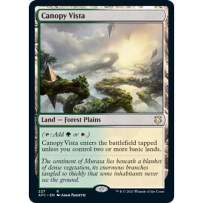 Canopy Vista | Adventures in the Forgotten Realms Commander