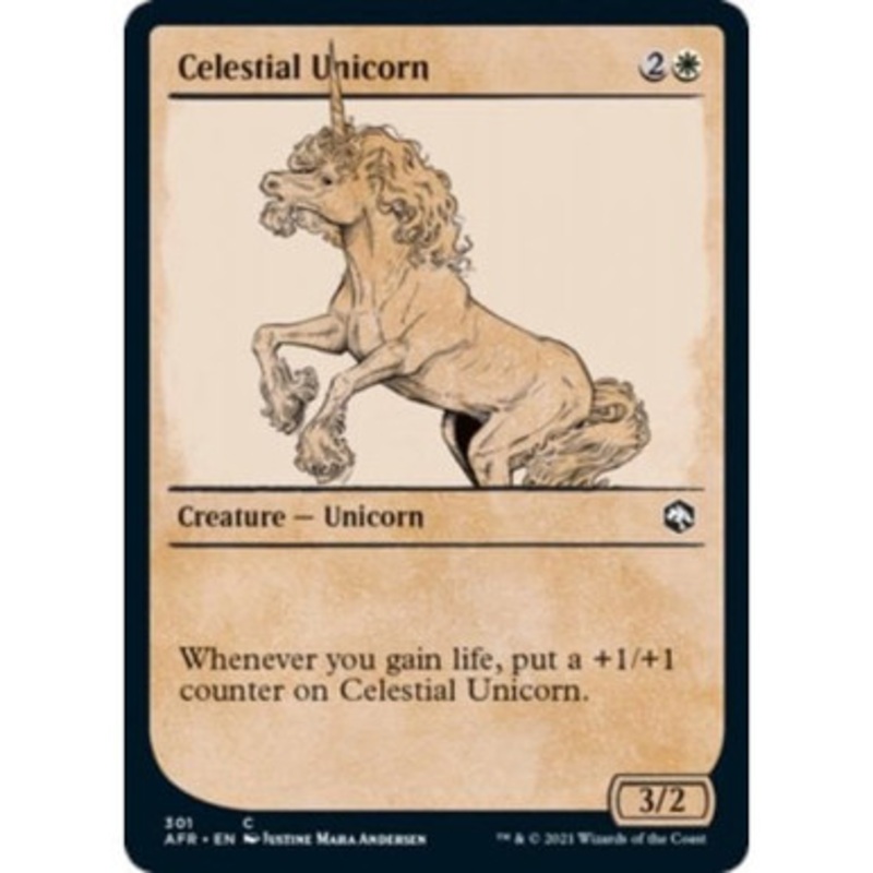Celestial Unicorn (Rulebook Art) | Adventures in the Forgotten Realms